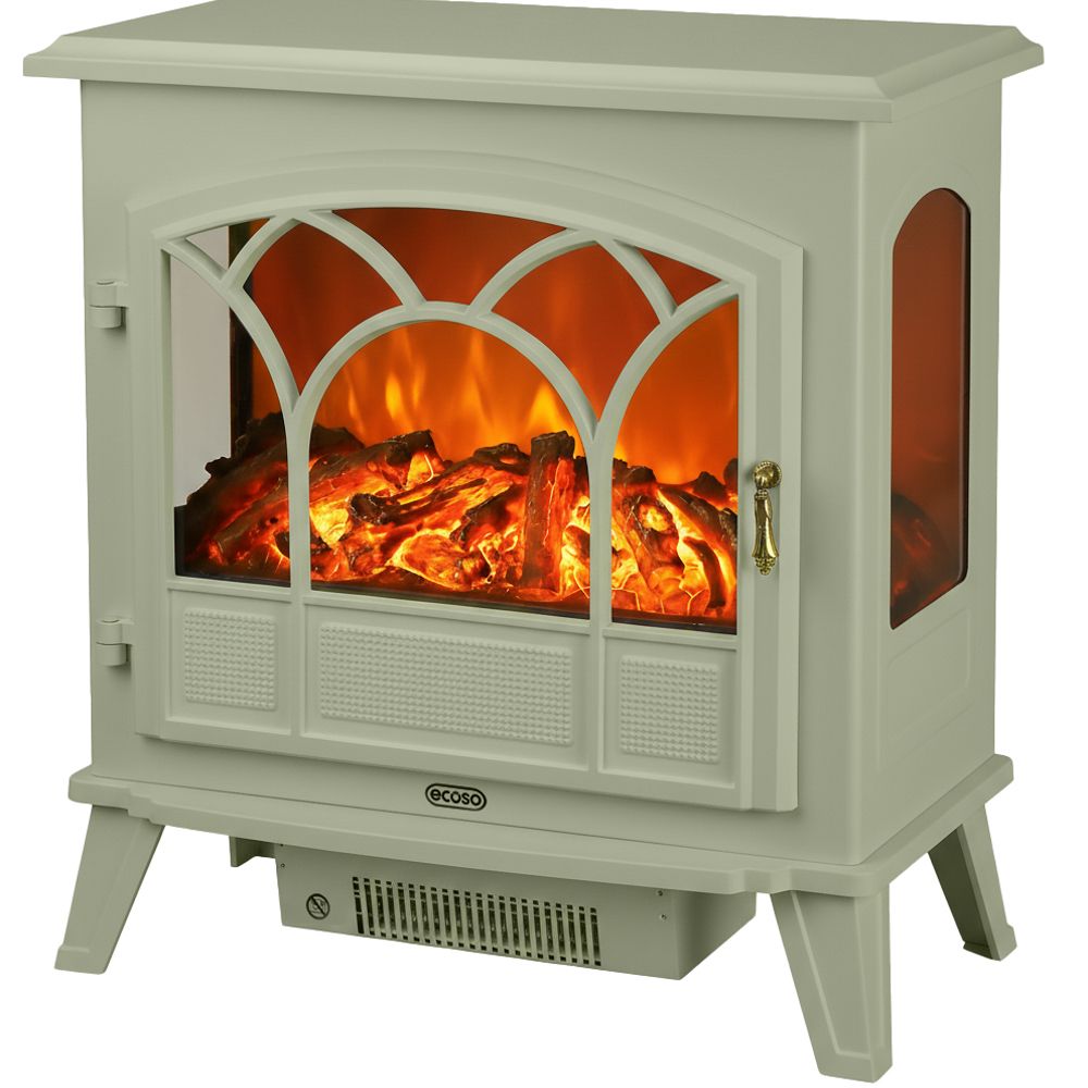 Chimenea Eléctrica Disponible en una Selección de Acabados - Emberton ...