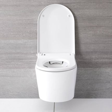 WC Japonés Mural con Función Inodoro-Bidé Inteligente - Hirayu