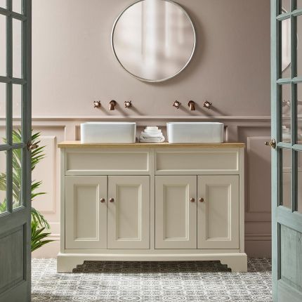 Mueble de Lavabo Moderno de Suelo - 1210mm Completo con Lavabo - Disponible con Distintas Manijas - Edge