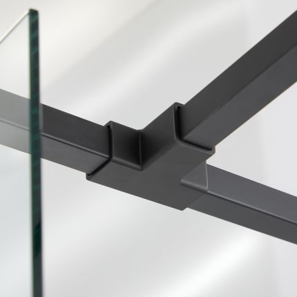 Brazo de Soporte para Ducha Moderno Cuadrado en Forma de T - Disponible en Distintos Tamaños y Acabados