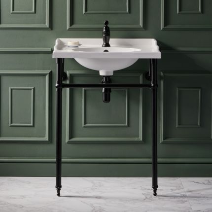 Lavabo Consola Tradicional de 630mm Elizabeth - Disponible con Distintos Acabados