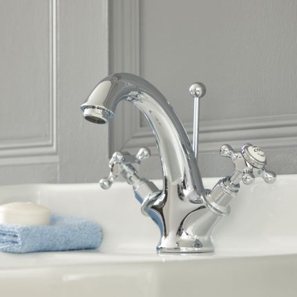 Griferia Tradicional para Lavabo y Mezcladores de Lavabo Retro