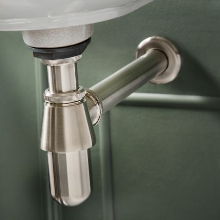 Sifón de Botella Estándar para Lavabo - Disponible en Distintos Acabados