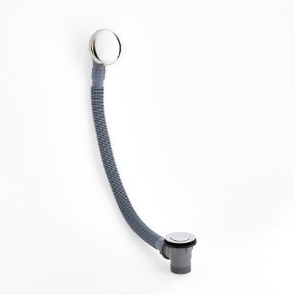 Válvula de Desagüe para Bañera Completa con Tapón Manual y Rebosadero  - Select