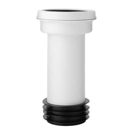Manguito Conector Recto para WC - Cranplas