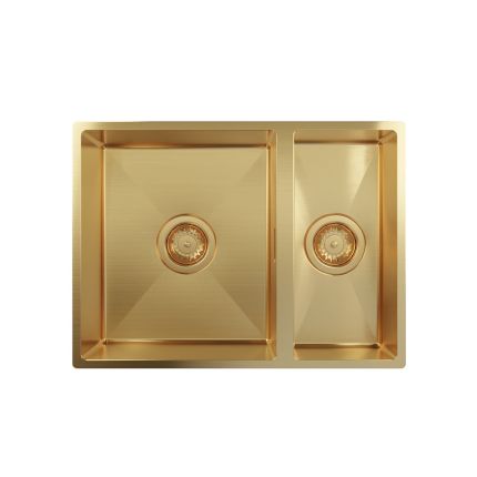 Harlyn Carbis - Fregadero de Cocina de Acero Inoxidable de 1,5 Cubetas - Selección de Acabados