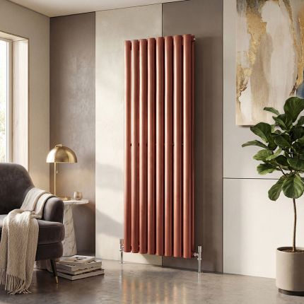 Radiador de Diseño Vertical  - Disponible en Colores Metálicos y Distintas Medidas - Revive