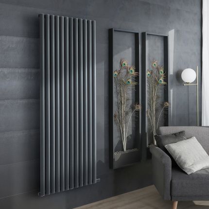 Radiador de Diseño Eléctrico Vertical de Calor Seco de 1784mm - Selección de Acabados, Tamaños y Termostato Wi-Fi - ECOSO Revive Ardus