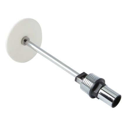 Desviador del Paso del Agua para Radiador Entrada de 15mm - Negro