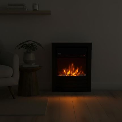Chimenea Eléctrica Disponible en una Selección de Acabados -  Aura  - ECOSO de Hudson Reed