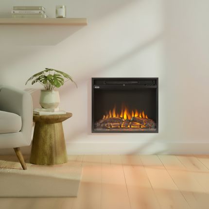 Chimenea Eléctrica Disponible en una Selección de Acabados -  Fusion  - ECOSO de Hudson Reed