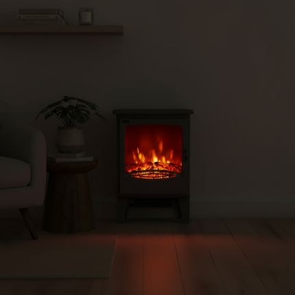 Chimenea Eléctrica Disponible en una Selección de Acabados -  Glow  - ECOSO de Hudson Reed