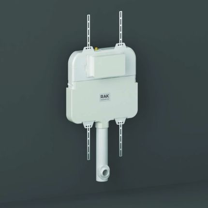Cisterna de Descarga Empotrable Esbelta de 80mm - Selección de Placas de Descarga - RAK Ecofix x Hudson Reed