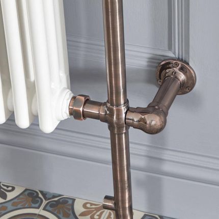 Accesorio Oculta Cables para Elemento Eléctrico Efecto Bronce Cepillado