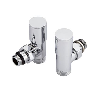 Par de Llaves Angulares Cromadas con Adaptador - Con Opción de Distintos Adaptadores y en Distintos Tamaños