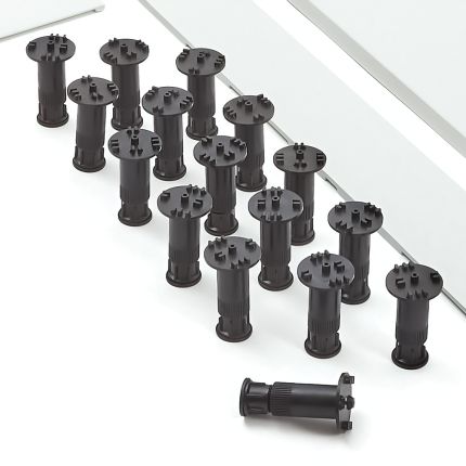 Pies de Elevación para Platos de Ducha con Efecto Piedra Pizarra