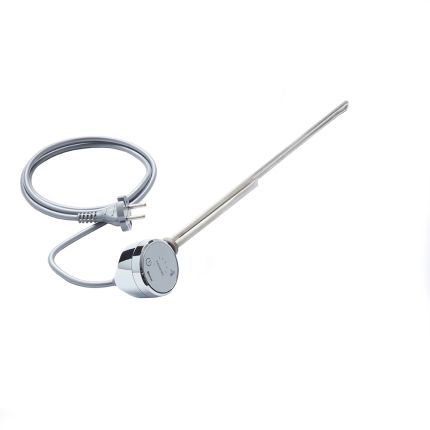 Elemento Eléctrico Termostático - Cromado -  Con Enchufe y para Conexión a la Red Eléctrica - Disponible en Distintas Salidas (Watts) - Terma Soa