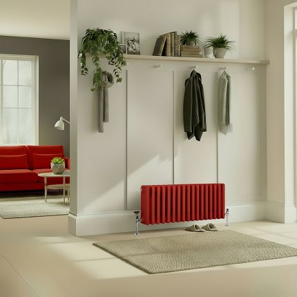 Radiador con Columnas Horizontal (4 Columnas) Selección de Colores Vivos - Disponible en Distintas Medidas - Regent