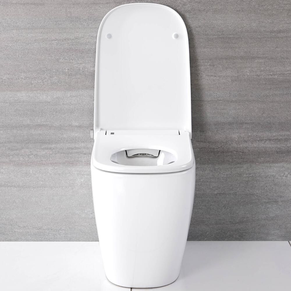 WC Japonés Adosado con Función Inodoro-Bidé Inteligente - Hirayu