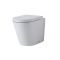 Inodoro WC Oval 460x360x565mm con Tapa de WC Soft Close -  Alswear