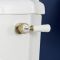 Palanca de Descarga de WC Realizada de Cerámica con Acabado Oro Cepillado - Elizabeth