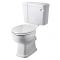 Conjunto de Baño Completo con Inodoro WC con Tapa Cisterna y Lavabo Tradicional - Lewiston