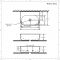 Lavabo Suspendido Oval de Cerámica 420x290mm - Langtree