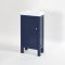 Mueble de Lavabo Tradicional de Color Azul Marino de 440mm con Lavabo Integrado -  Disponible con Manijas en Distintos Acabados - Warwick