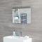 Espejo de 500x700mm para Cuarto de Baño Color Gris Opaco - Newington
