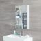 Espejo de 500x700mm para Cuarto de Baño Color Blanco Opaco - Newington