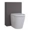 
Mueble de Baño de 600mm Color Gris Opaco para Inodoro - Newington
