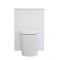 Mueble de Baño de 600mm Color Blanco Opaco para  Inodoro - Newington