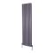 Radiador de Diseño Vertical Morado (Dahlia Purple) - Altura de 1780mm - Varias Medidas - Revive