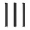 Radiador de Diseño Eléctrico Vertical - Negro - 236mm - Disponible en Distintas Medidas - Revive