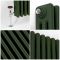  Radiador Tradicional Vertical de 1800mm con Columnas Triples - Color Verde (Evergreen) - Varias Medidas - Regent