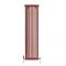 Radiador Tradicional Vertical de 1800mm con Columnas Triples - Color Rojo (Booth Red) - Varias Medidas - Regent