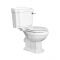 Conjunto para WC Clásico Completo con Inodoro, Cisterna con Salida Horizontal y Tapa - Regent