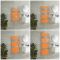 Radiador Toallero Plano Color Naranja (Sunset Orange) - Lustro