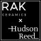 Lavabo Sobre Encimera Rectangular Moderno Blanco Opaco - 500mm x 360mm (Sin Agujeros para la Grifería) - RAK Feeling x Hudson Reed