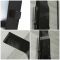 Panel de Ducha Manual Expuesto Negro de 3 Funciones 1400x207x450mm con Erogador Integrado, Jets de Ducha, Ducha de Mano y Flexo de Ducha - Alston