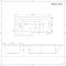 Bañera Cuadrada Versión Izquierda de 1700mm x 850mm Sandford - Selección de Faldones, Mamparas de Bañera y Válvulas de Desagüe