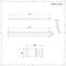 Radiador de Diseño Horizontal Doble - Antracita - 236mm x 1780mm x 78mm - 920 Vatios - Revive