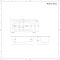 Bañera Rectangular Acrílica Retro Blanca de 1700x700mm