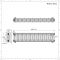 Radiador Horizontal Blanco Tradicional de 4 Columnas - 300mm x 1415mm - Regent