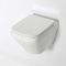 Conjunto de WC Completo con Kit para Inodoro Blanco de 500mm e Inodoro sin Brida - Exton