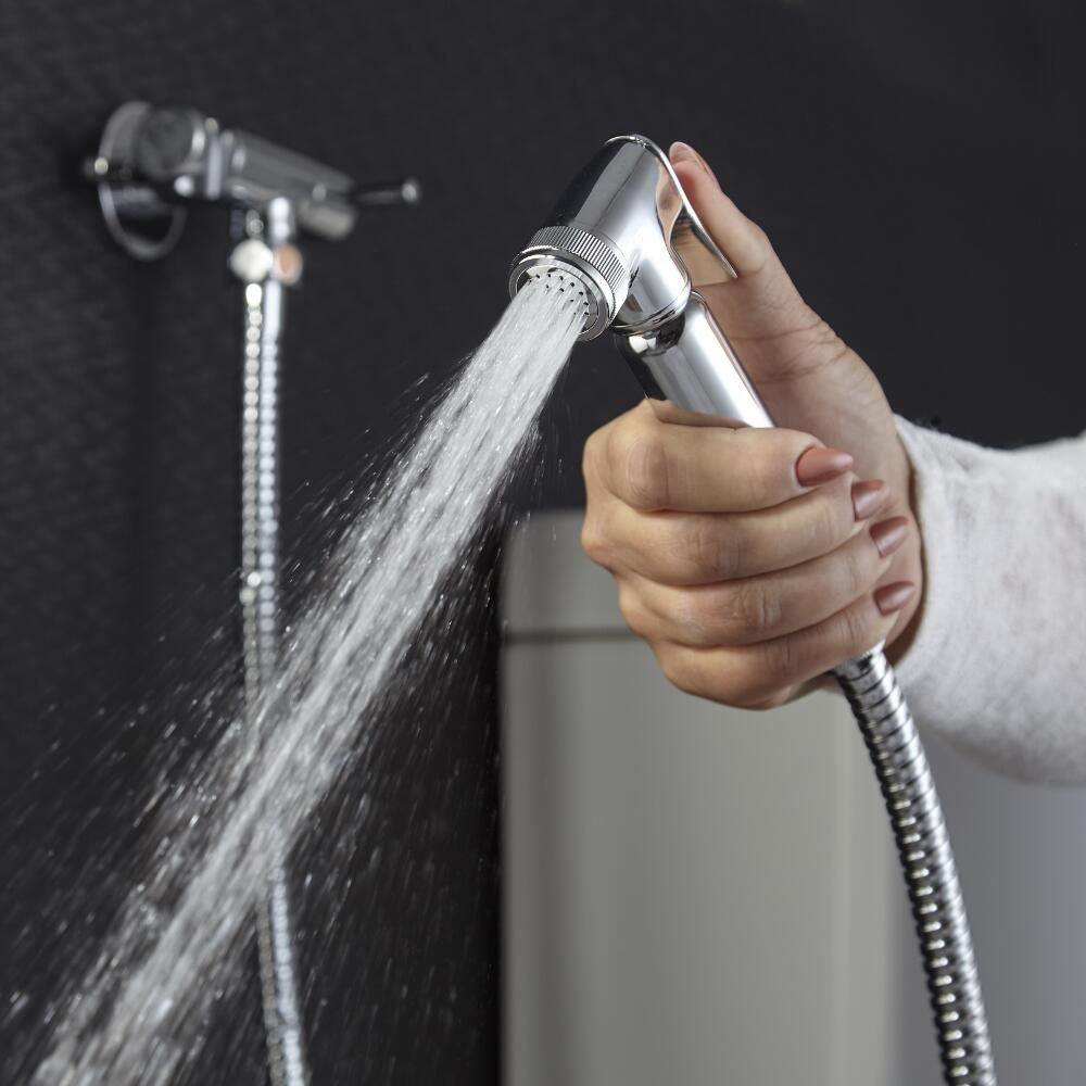 Kit de ducha higiénico para limpieza de inodoros modelo redondo Tecom  KITIDROR
