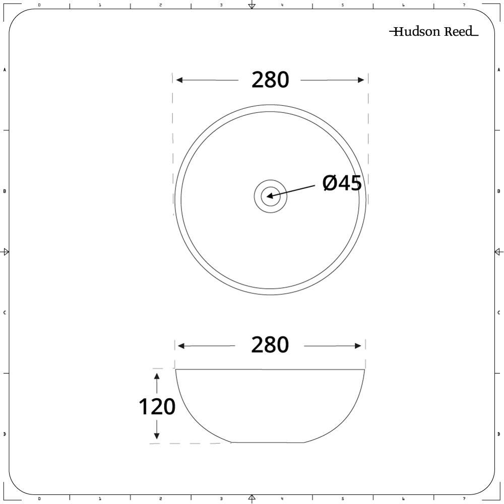 Lavabo Suspendido Rectangular de Cerámica 400x220mm - Halwell