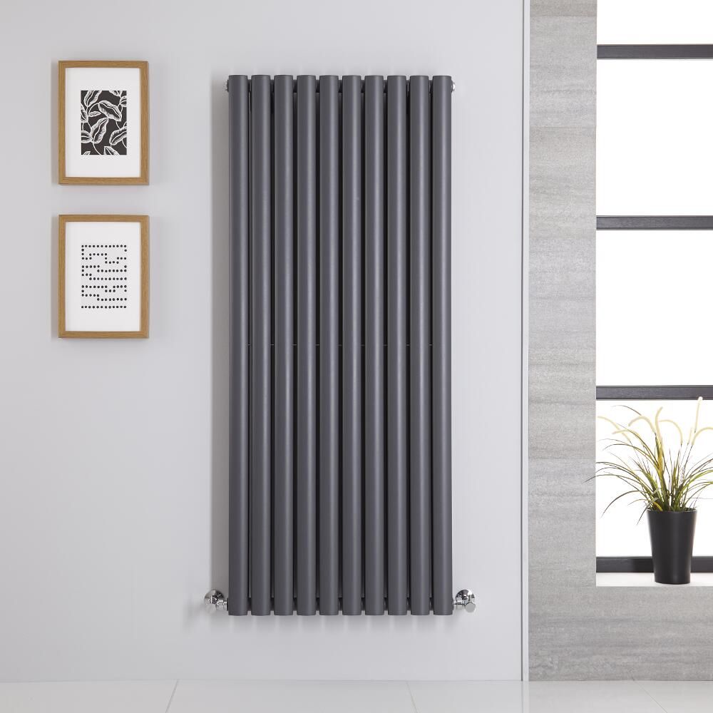 Radiador de Diseño Vertical (Panel Doble) 1400mm x 590mm - Antracita - Revive
