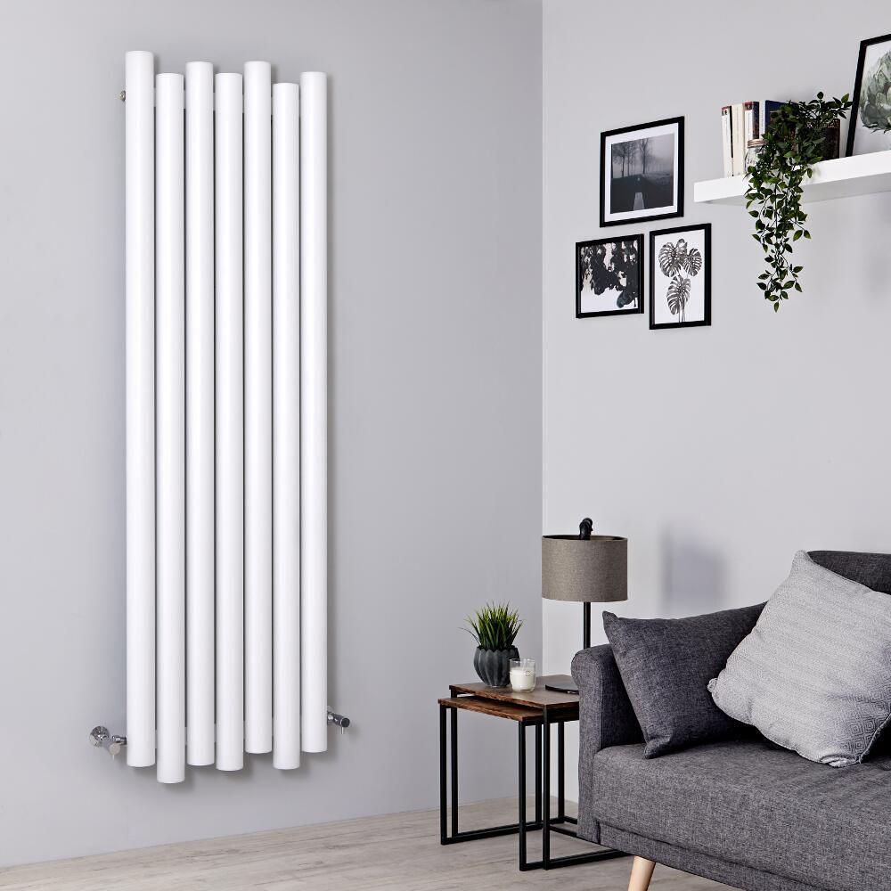 Radiador de Diseño Vertical (Panel Único) - 1800mm x 550 mm - Blanco - Laeto