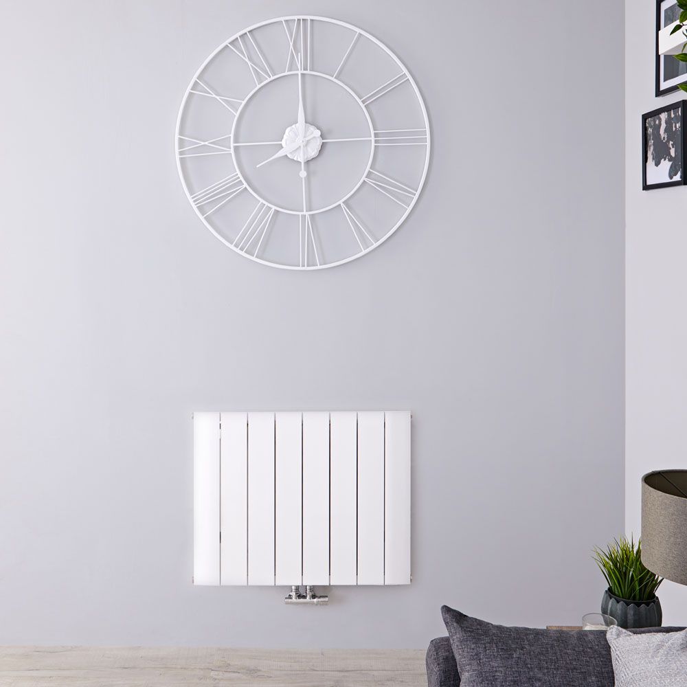 Radiador de Diseño Horizontal - 600mm x 755 mm - Blanco - Aurora